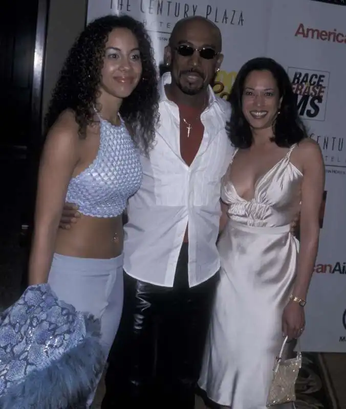 MONTEL WILLIAMS E KAMALA HARRIS NEL 2001