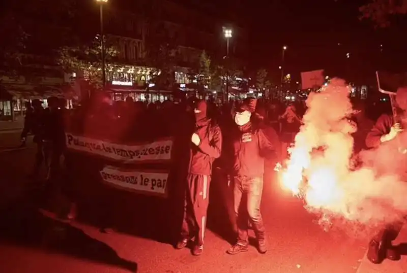 PROTESTE DOPO IL PRIMO TURNO DELLE ELEZIONI LEGISLATIVE IN FRANCIA