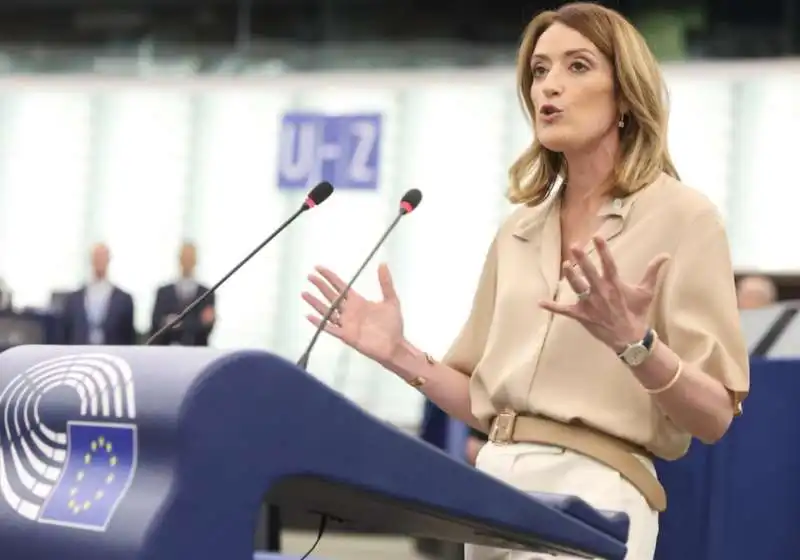 roberta metsola rieletta presidente del parlamento europeo   2