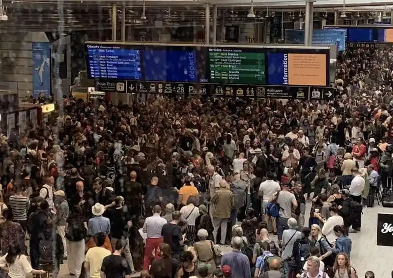  sabotaggi dei treni tgv