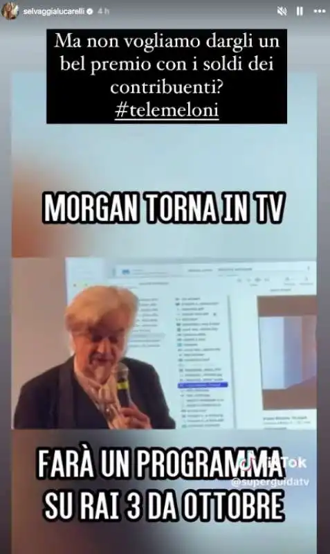 selvaggia lucarelli contro morgan