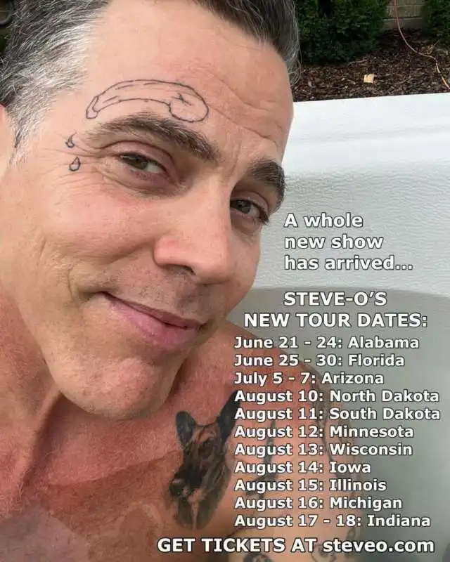 steve o si fa tatuare un pene in faccia 2