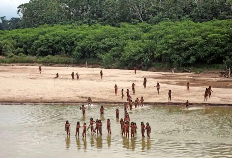 tribu mashco piro in amazzonia   peru 6