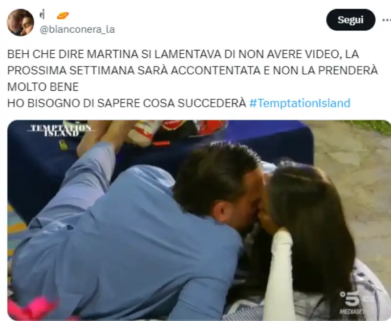 tweet temptation island 2