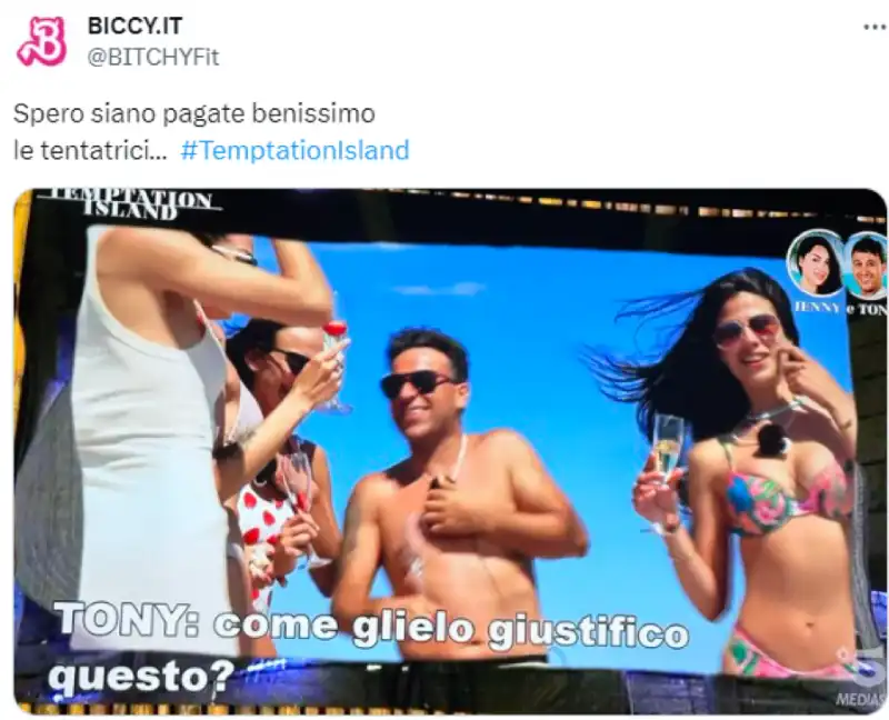 tweet temptation island 7