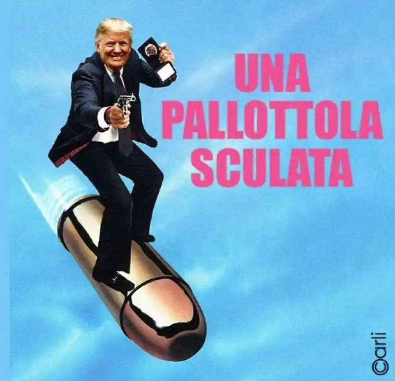 UNA PALLOTTOLA SCULATA - MEME BY EMILIANO CARLI 