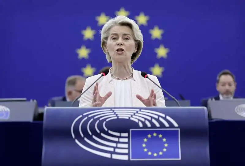 ursula von der leyen   discorso della conferma   2024