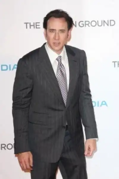 nicolas cage alla premiere di the x 