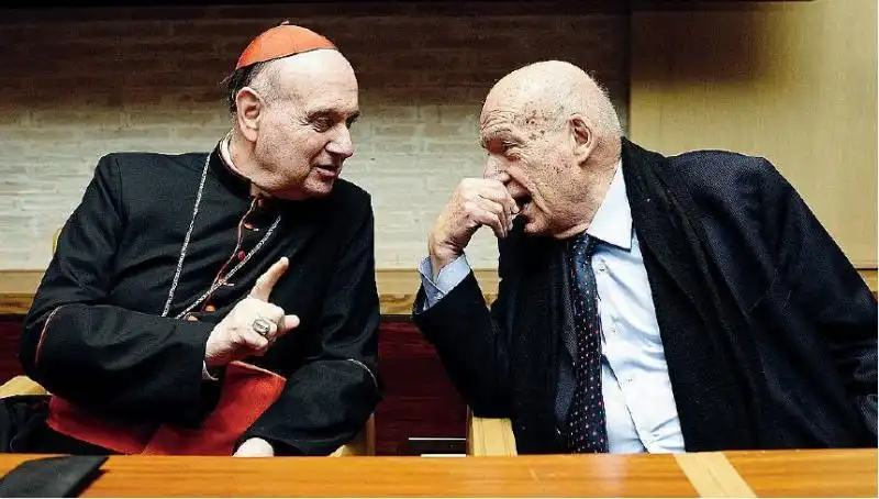 ANTONIO PAOLUCCI E MONSIGNOR COMASTRI