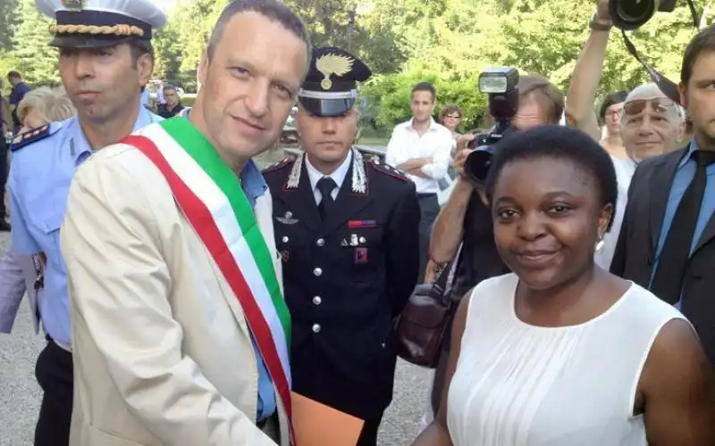 flavio tos e cecile kyenge