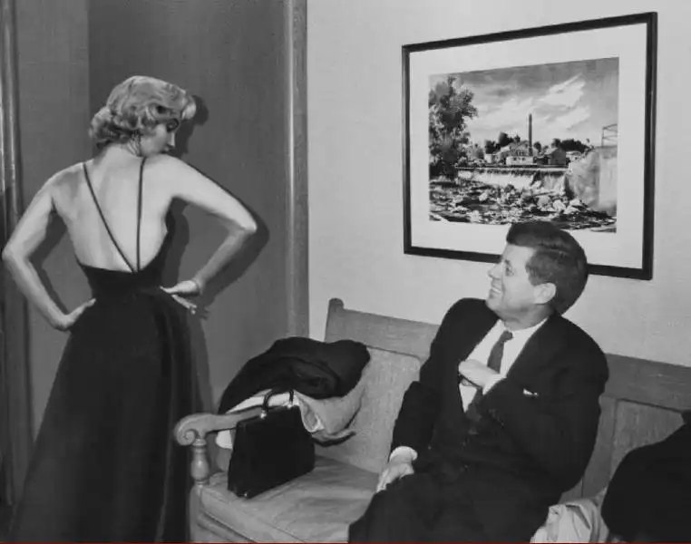 Marilyn Monroe And John Kennedy 