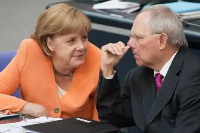 merkel schaeuble germania 