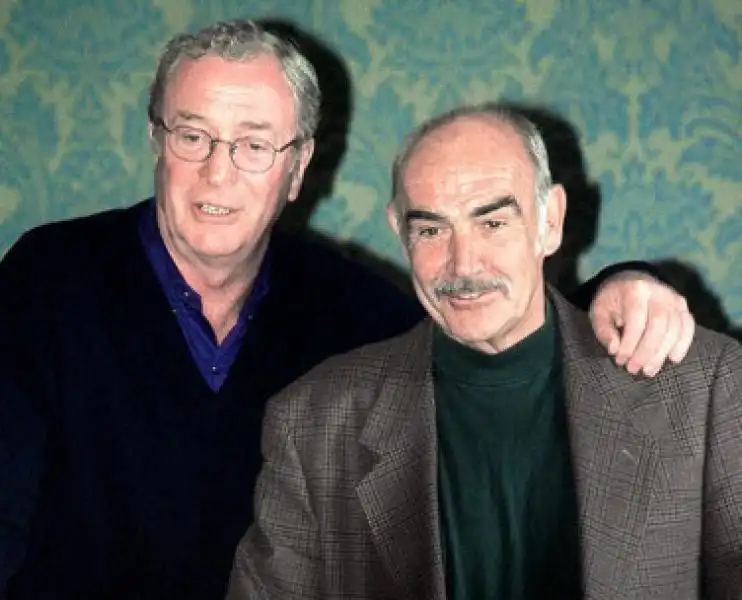 Michael Caine and Sean Connery michael caine 