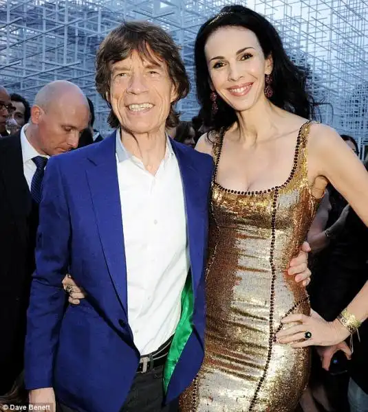 MICK JAGGER E LA COMPAGNA LWREN SCOTT 