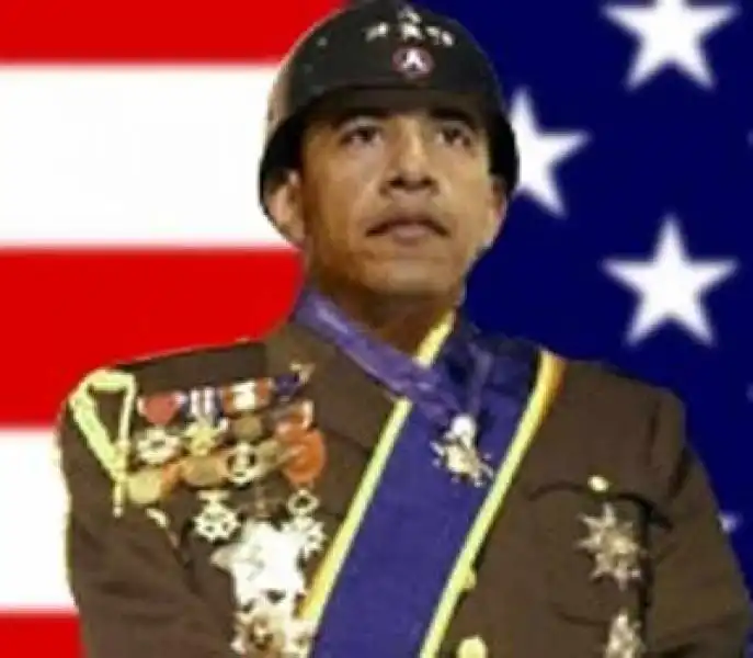 obama general patton warmonger afghanistan war commander chief 