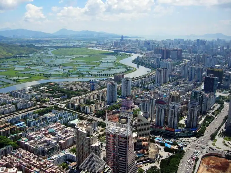 Shenzhen CBD and River 