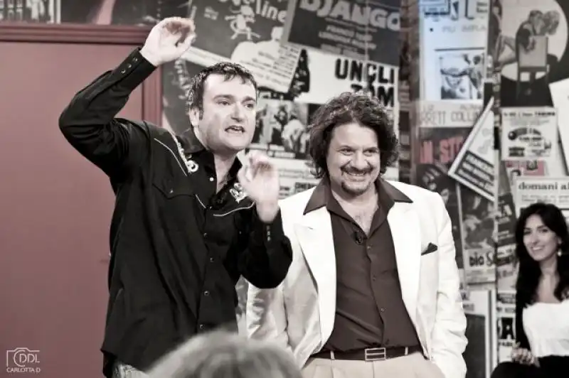 SOSIA QUENTIN TARANTINO E LILLO PETROLO FOTO STRACULT jpeg