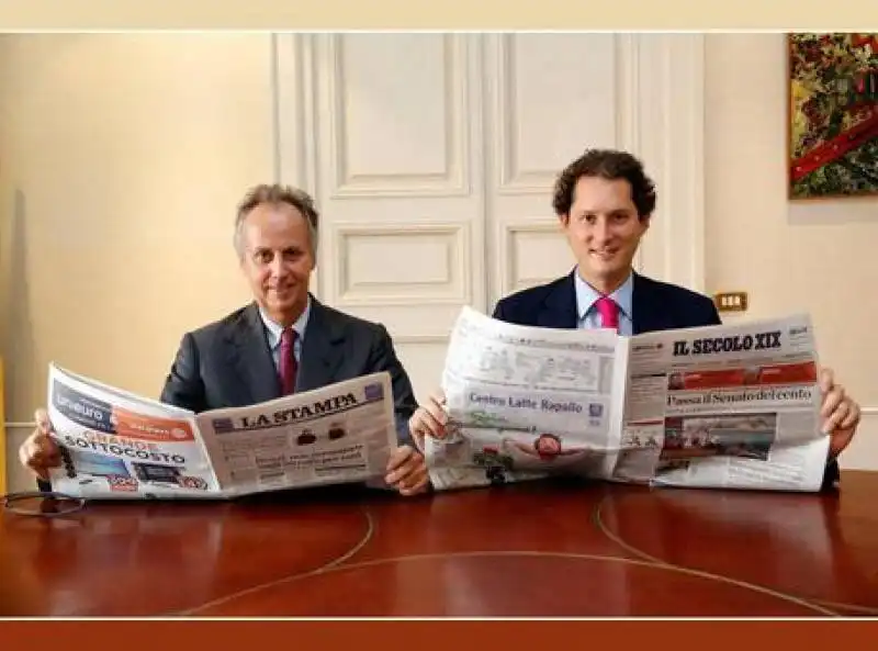 CARLO PERRONE JOHN ELKANN 