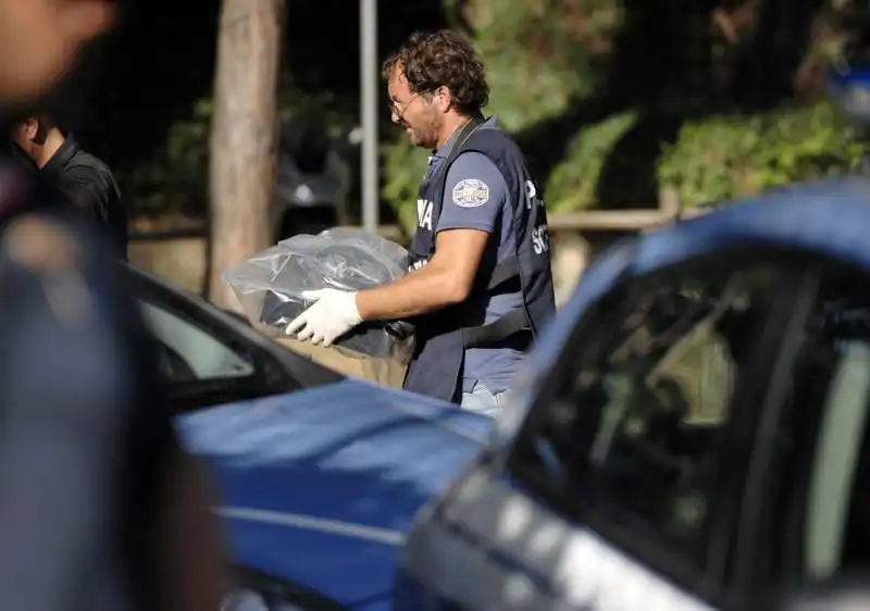 federico leonelli uccide e decapita la colf nella villa dell eur (foto lapresse) 30