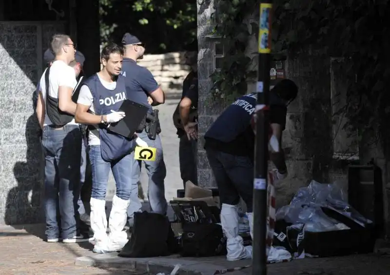 federico leonelli uccide e decapita la colf nella villa dell eur (foto lapresse) 31