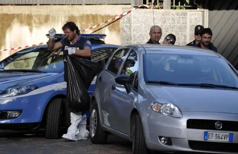 federico leonelli uccide e decapita la colf nella villa dell eur (foto lapresse) 32