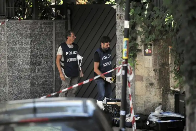 federico leonelli uccide e decapita la colf nella villa dell eur (foto lapresse) 5