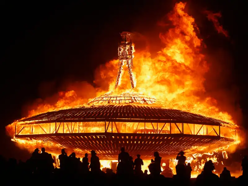 il feticcio del burningman festival