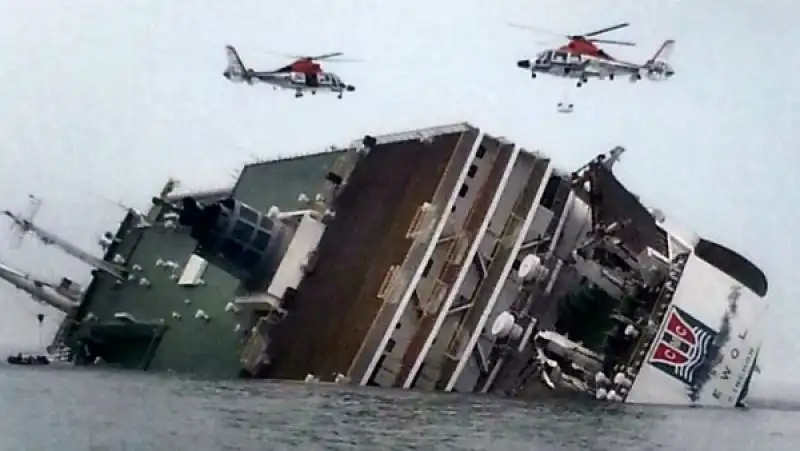 il naufragio del Sewol Ferry