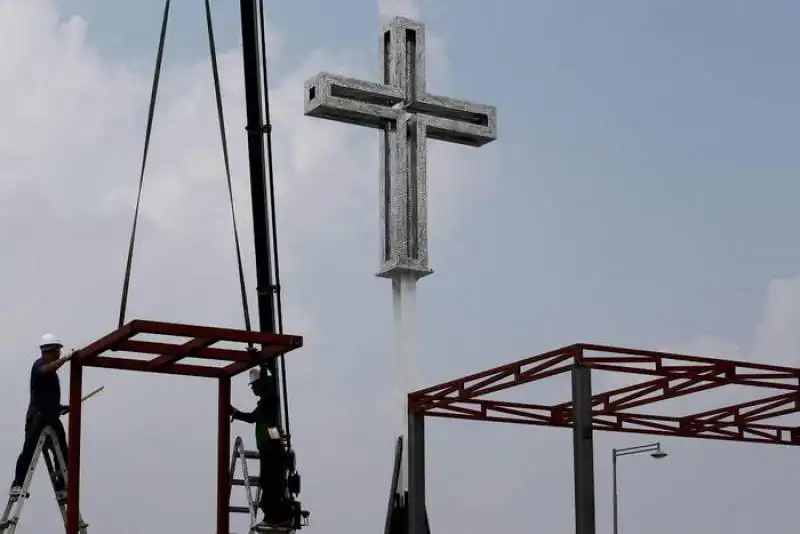 Il papa in visita in Corea