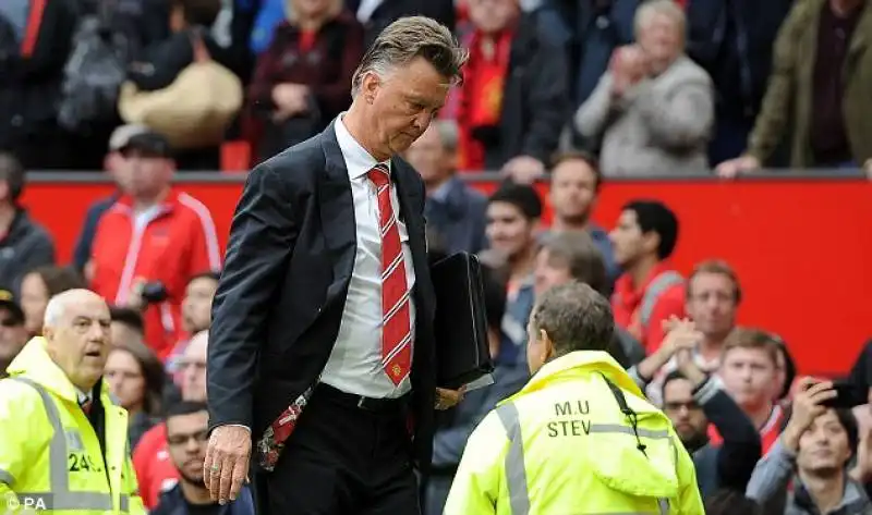 La prima disfatta di Louis Van Gaal