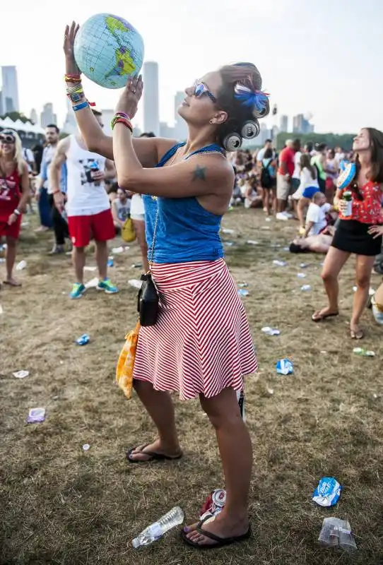 lollapalooza lattine al posto dei rolli