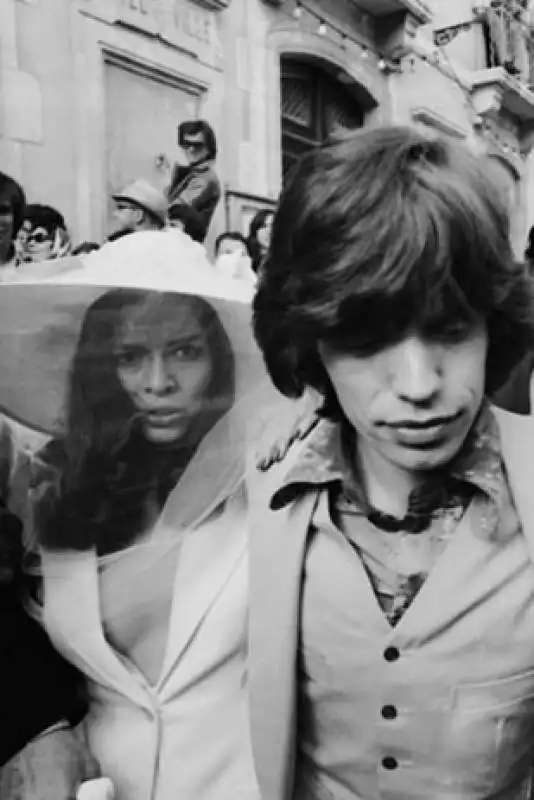 mick e bianca jagger