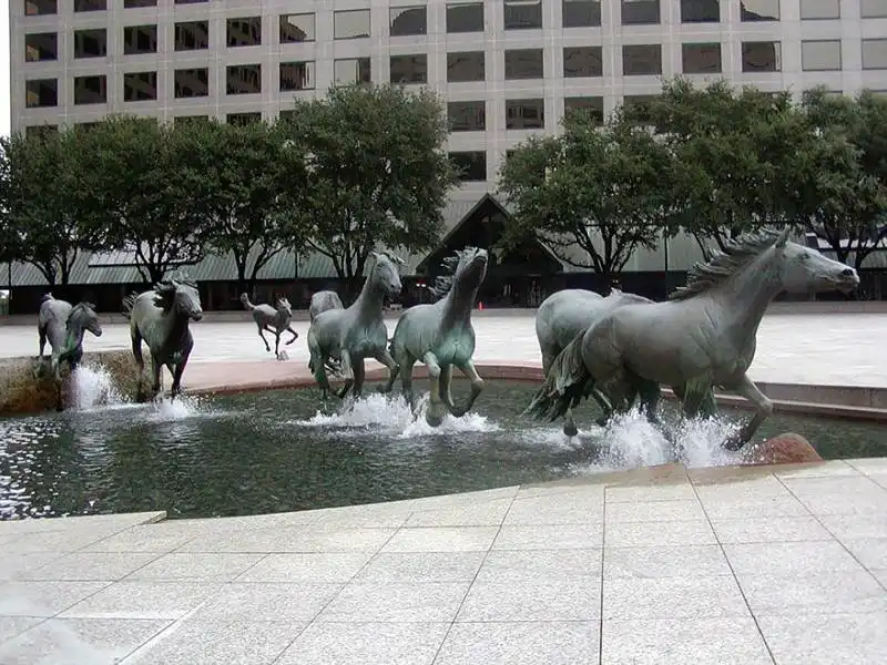 mustangs di robert glen, a las colinas in texas