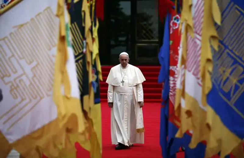 papa francesco a seul