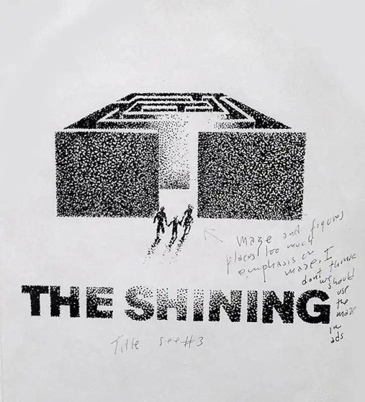 saul bass e il poster concept di the shining   kubrick 5