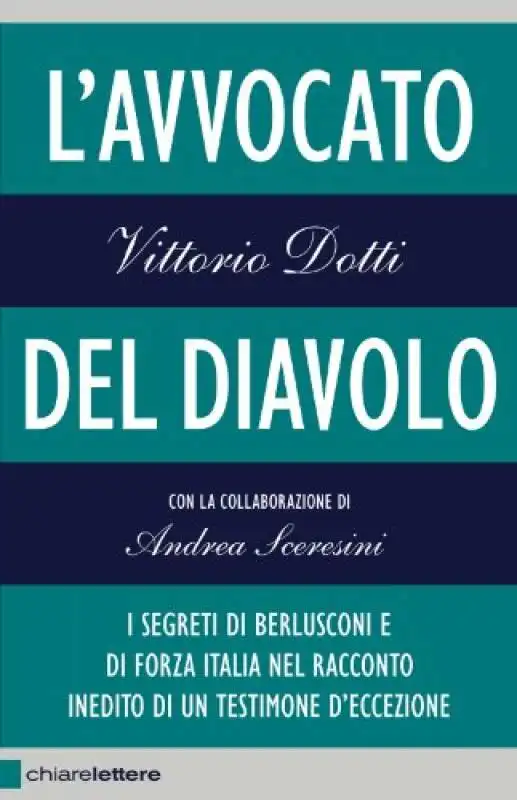 vittorio dotti L'AVVOCATO DEL DIAVOLO COPERTINA