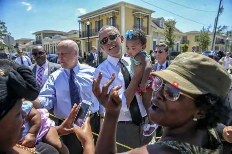 barack obama a new orleans per i 10 da katrina  8