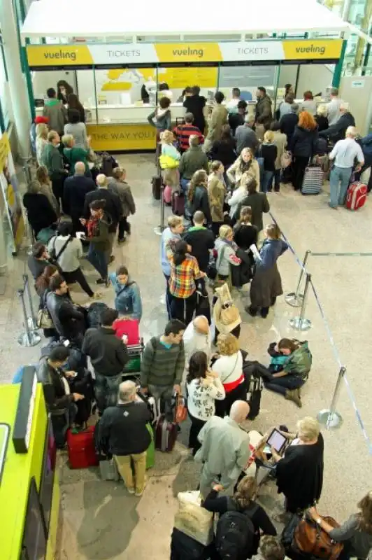 caos vueling a fiumicino 7