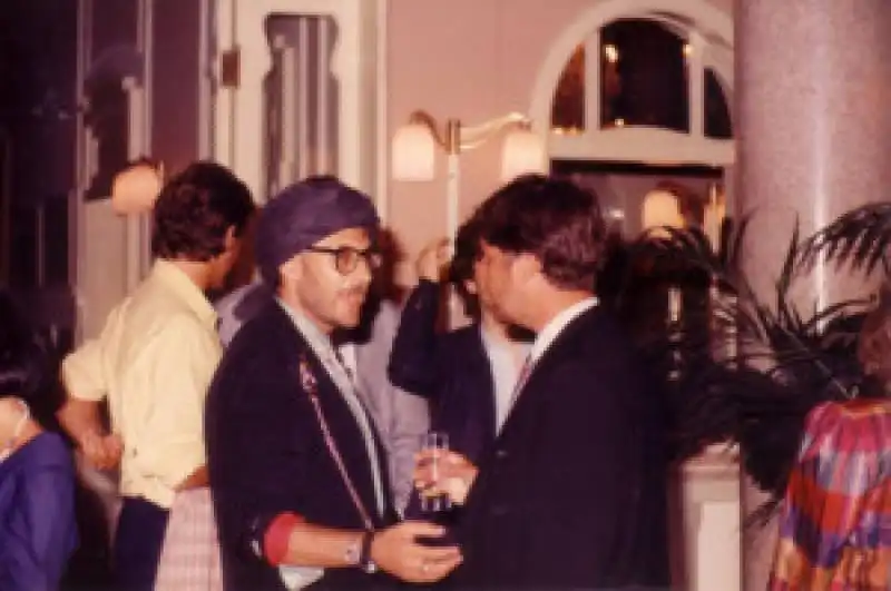 DAGO AL GRAND HOTEL DI RIMINI, CON TURBANTE , 1985 