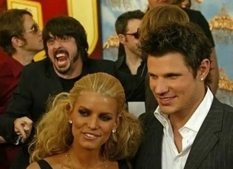 dave grohl jessica simpson e marito