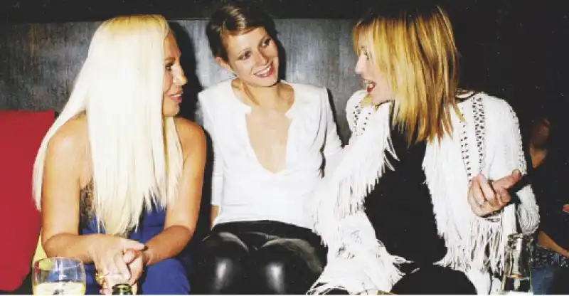 DONATELLA VERSACE MADONNA GWYNETH PALTROW