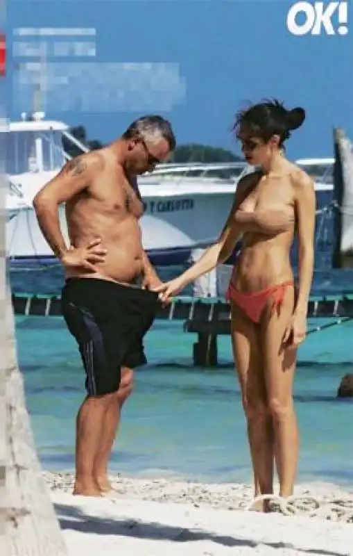 eros ramazzotti e sua moglie marica