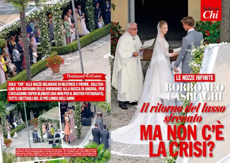 FOTO DA CHI - MATRIMONIO BORROMEO CASIRAGHI