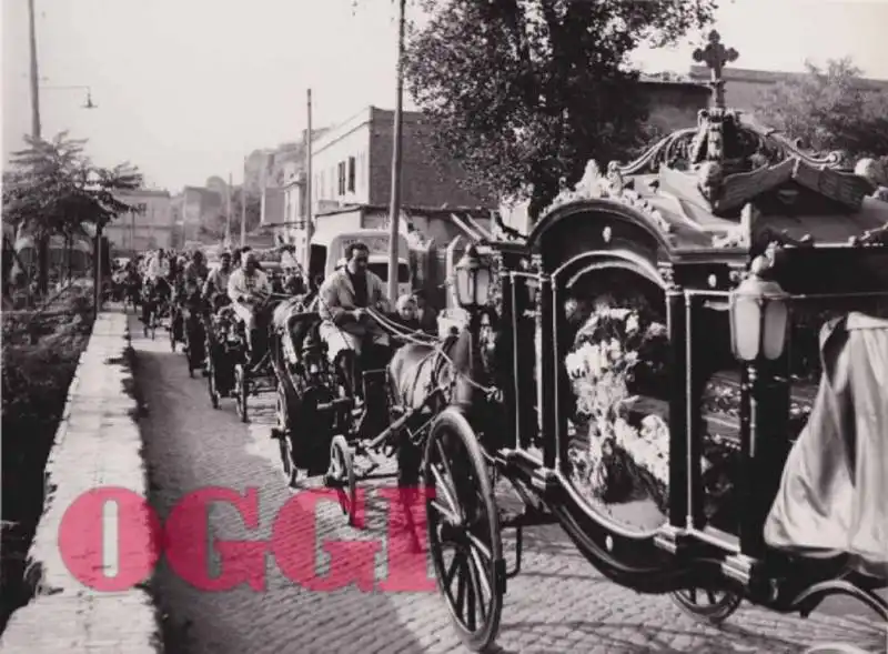 Funerale di Guerino Casamonica, padre di Vittorio, 1967