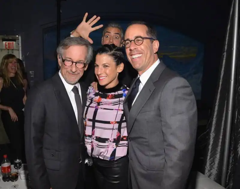 george clooney con spielberg e seinfeld