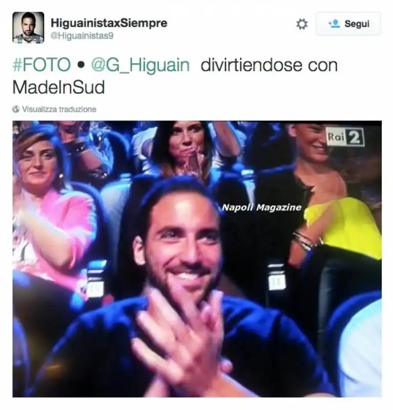 gonzalo higuain a made in sud  1