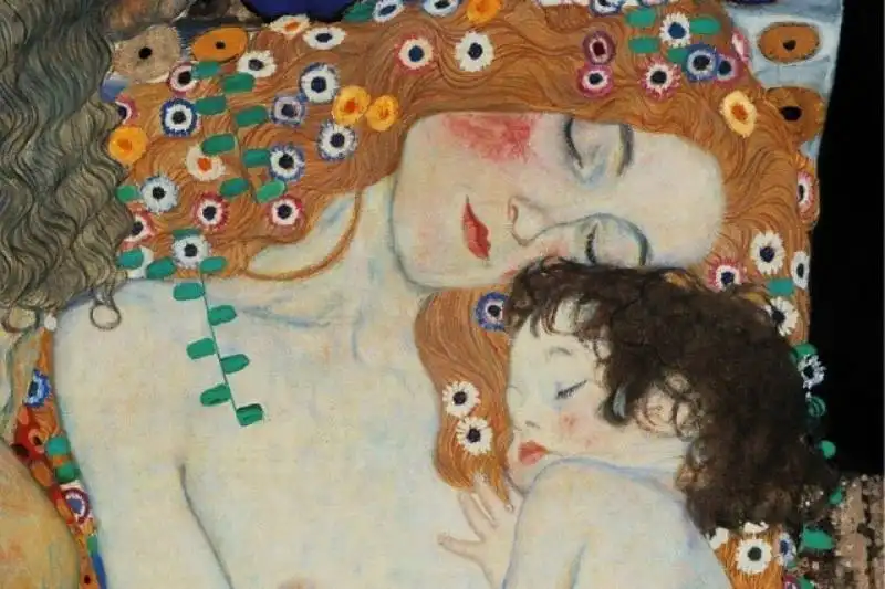 gustav klimt mother and child 638x425