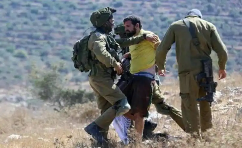 israele arresto di vittorio fera in cisgiordania  2