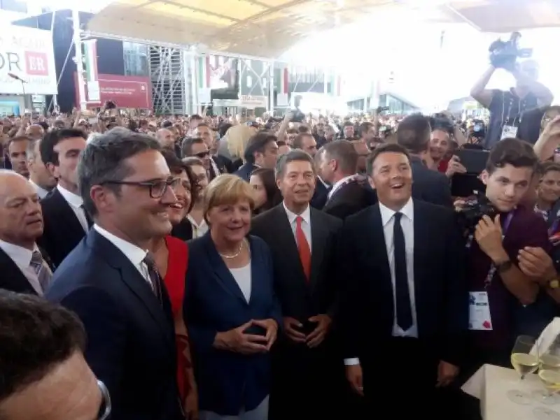 MERKEL RENZI EXPO