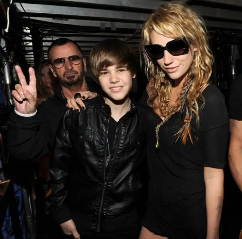 ringo starr photobomba justin bieber